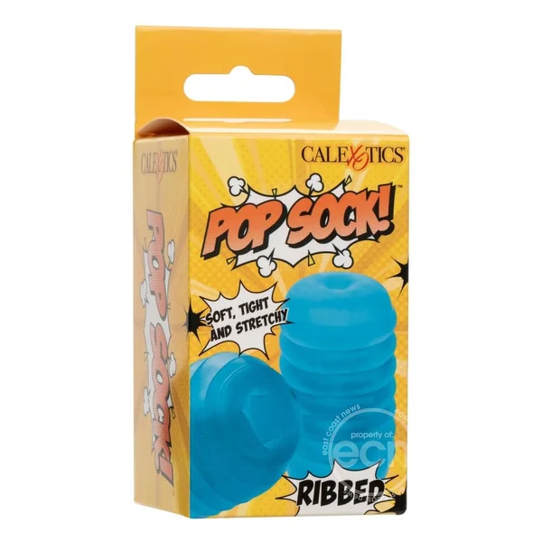 Pop Sock Ribbed Stroker