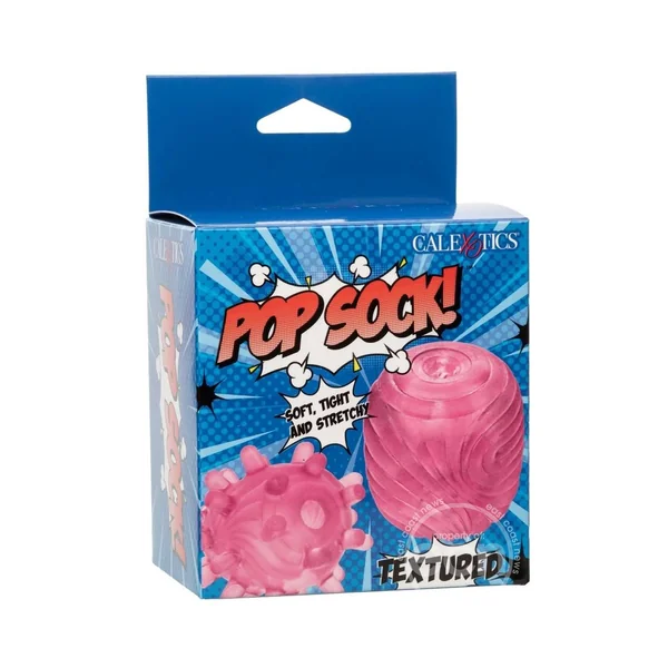 Pop Sock Textured Stroker - Pink