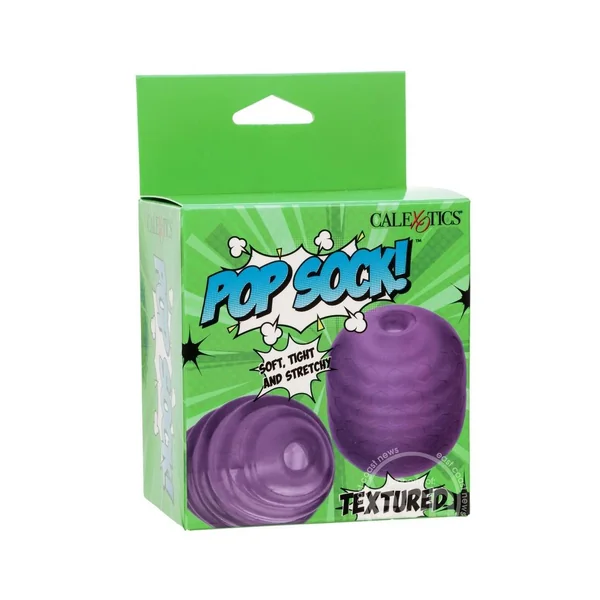 Pop Sock Textured Stroker - Purple