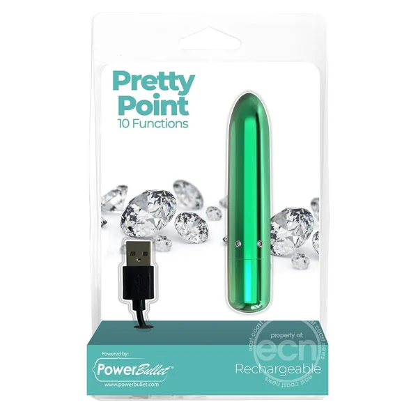 PowerBullet Pretty Point Rechargeable Bullet Vibrator