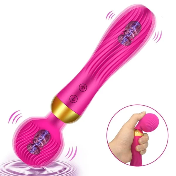 Powerful AV Dildo Clit Clitoris Vibrator Female Sex Toy for Adults Women Magic Wand Massager Vibrating Stimulator Intimate Goods
