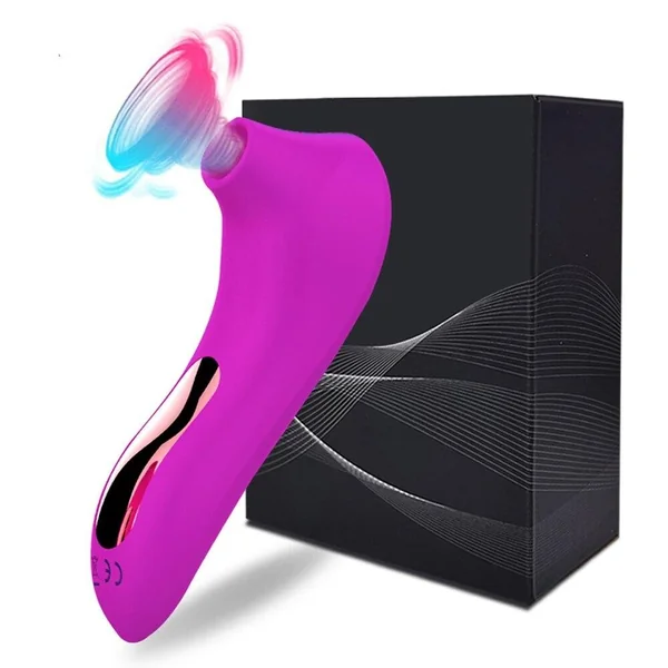 Powerful Clitoris Vibrator Nipple Clit Sucker Stimulator Oral Pussy Licking Blowjob Tongue Vibrator Adult Sex Toys for Women