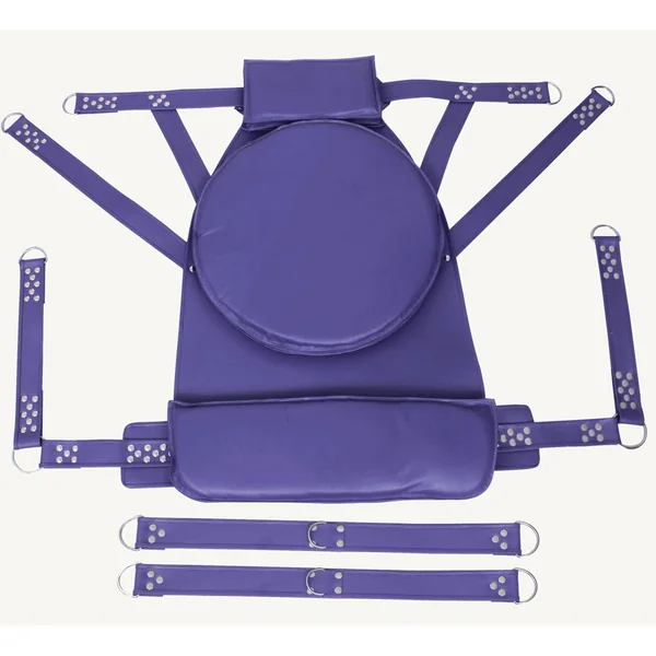 Premium Leather Sex Swing for Fetish Play