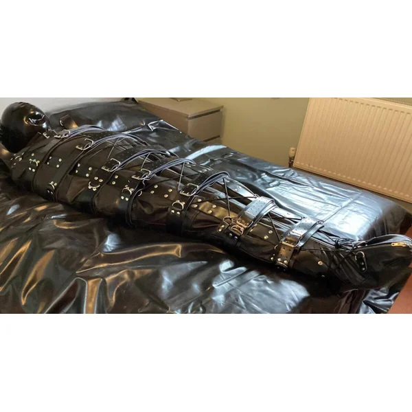 Premium Leather Sleep Sack Bondage Bag