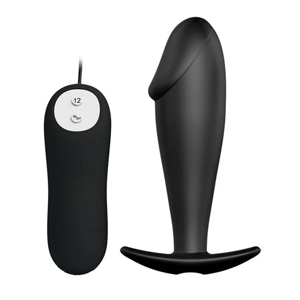 Pretty Love Vibrating Penis Shaped Butt Plug