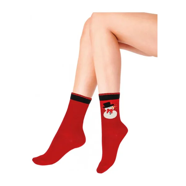Pretty Polly Snowman Stocking Socks