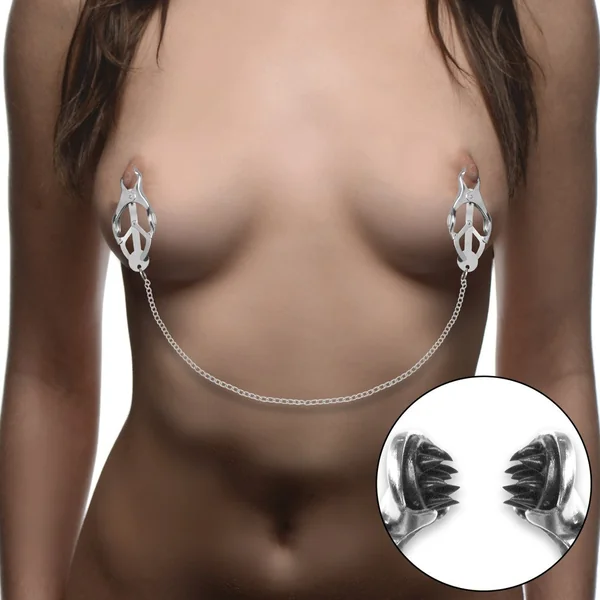 Primal Spiked Clover Nipple Clamps