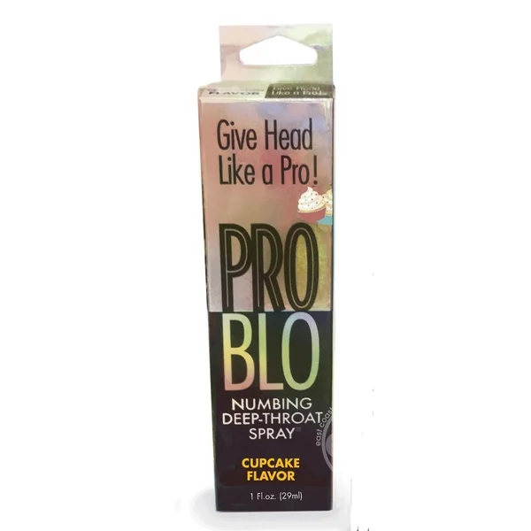 ProBlo Numbing Deep-Throat Spray 1oz - Cupcake