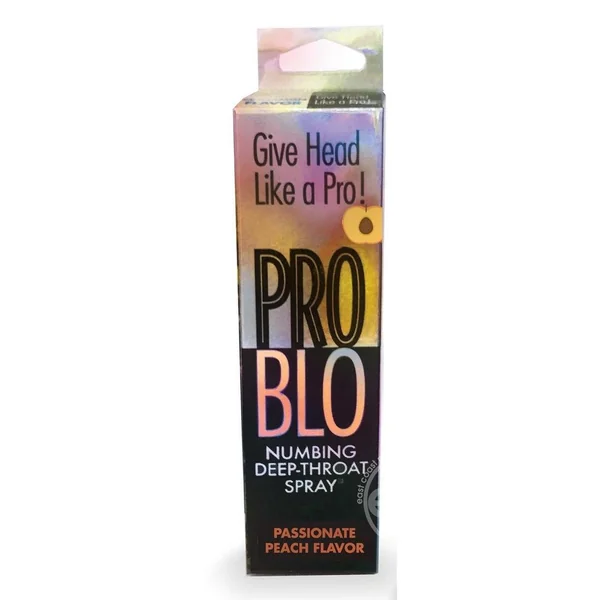 ProBlo Numbing Deep-Throat Spray 1oz - Peach