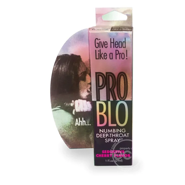 ProBlo Numbing Deep-Throat Spray 1oz - Seductive Cherry