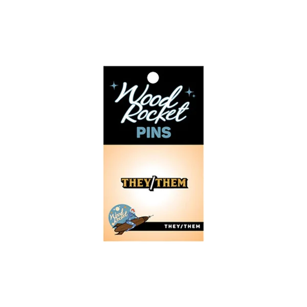 Pronoun They/Them Pin