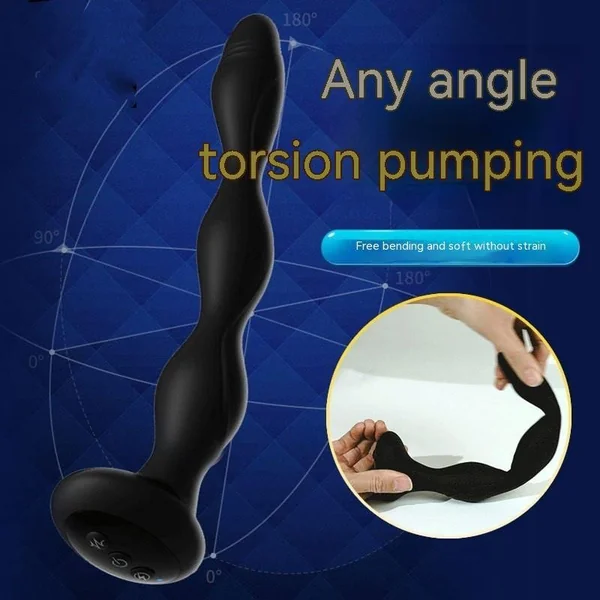 Prostate Massager Bead Pulling Female Butt Plug Supplies