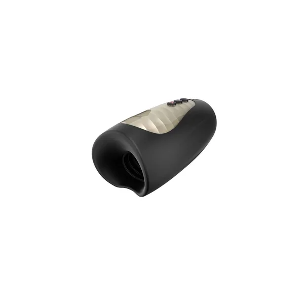 Pump One Vibrating Warming Stroker with Suction