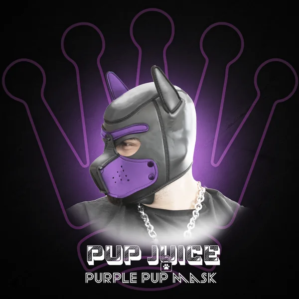 PUP JUICE – PUP PLAY PUPPY HOOD (PURPLE)