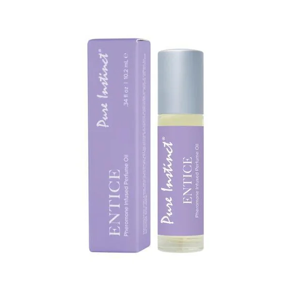 Pure Instinct Pheromone Perfume Oil Entice Roll-On 0.34 oz.