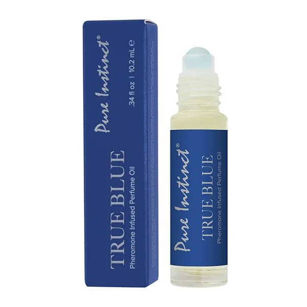 Pure Instinct Pheromone Perfume Oil Roll On - 10.2 ml True Blue