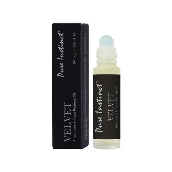 Pure Instinct Pheromone Perfume Oil Velvet Roll-On 0.34 oz.