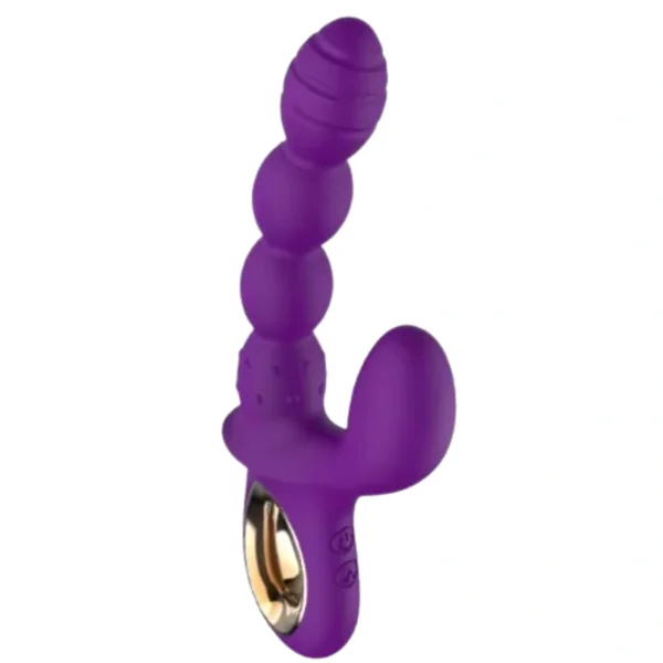 PurplePulse – Purple Beaded Bunny Vibrator