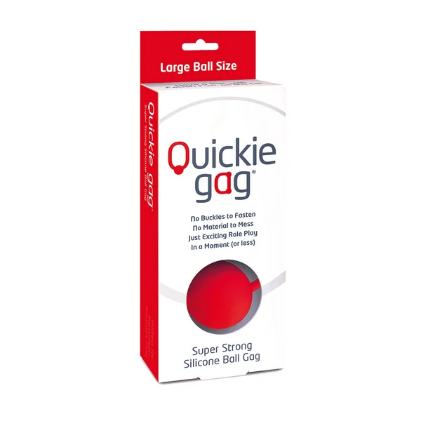 Quickie Ball Gag - Large - Assorted Colors