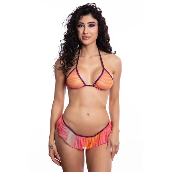 Rainbow Blaze Skirt Set