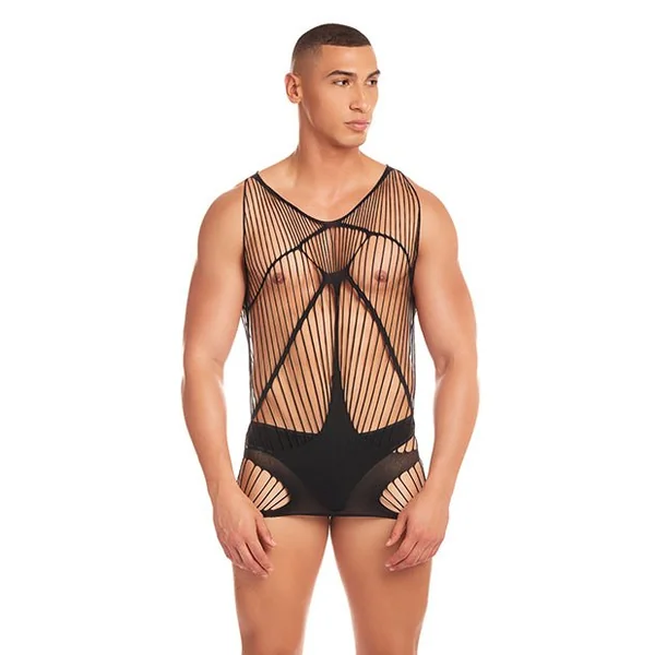 Rainbow Party Automatic Long Tank - Black