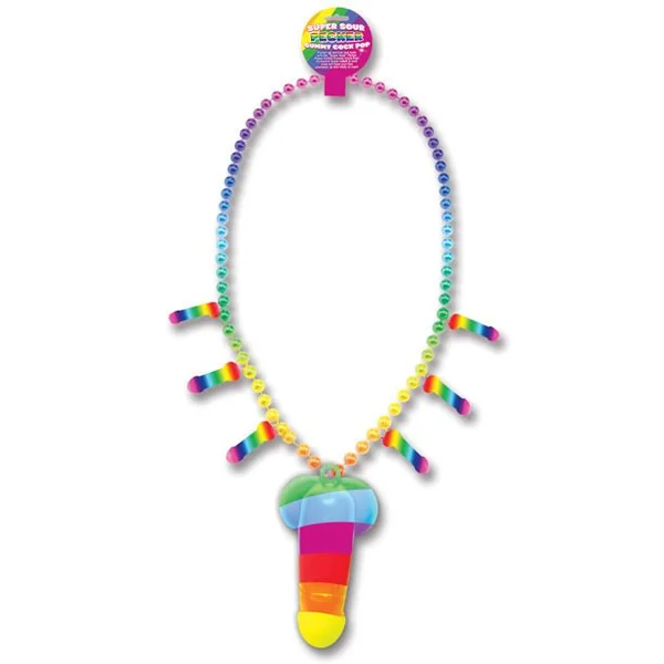 Rainbow Pecker Whistle Necklace