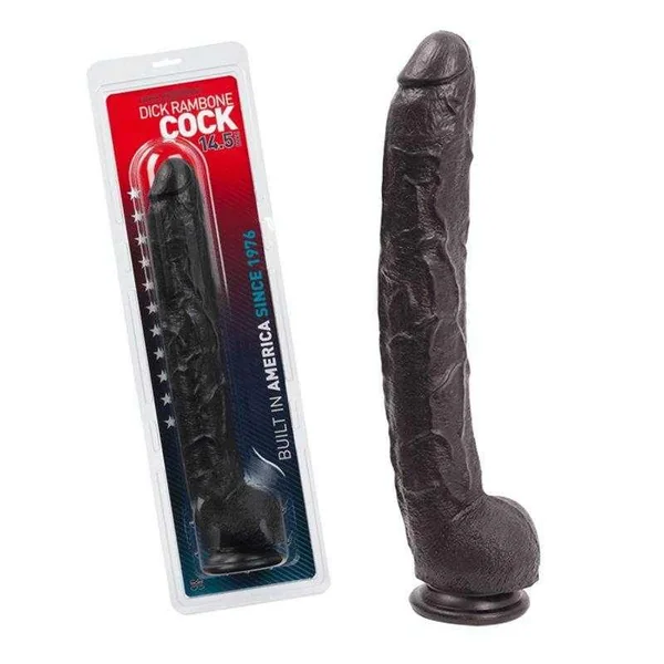 Rambone Cock by Doc Johnson - Black