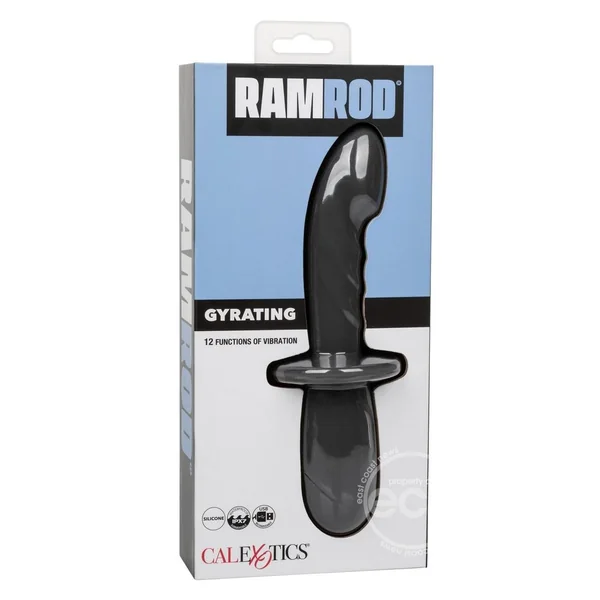 Ramrod Gyrating Rechargeable Silicone Anal Probe - Gray