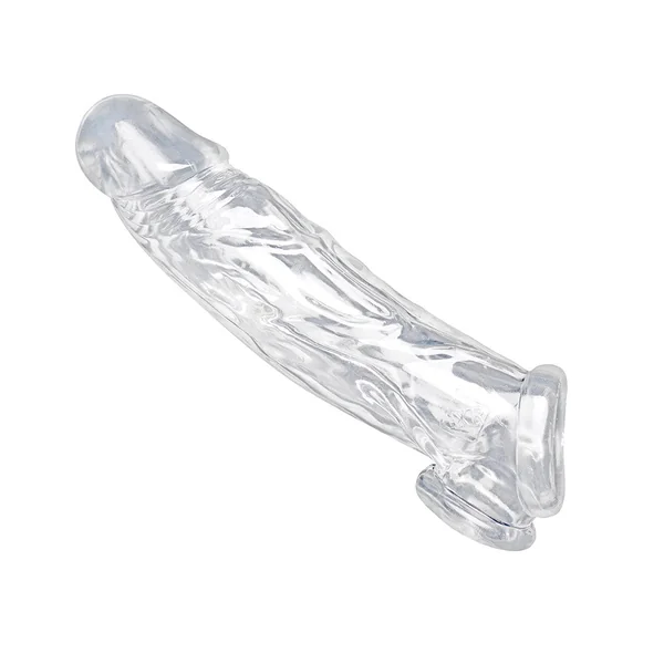 Realistic Clear Penis Enhancer and Ball Stretcher