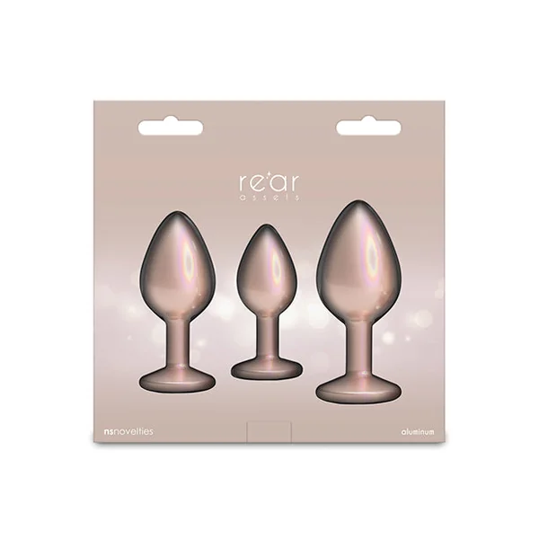 Rear Assets 3 pc Trainer Kit w/Clear Gem - Iridescent Champagne