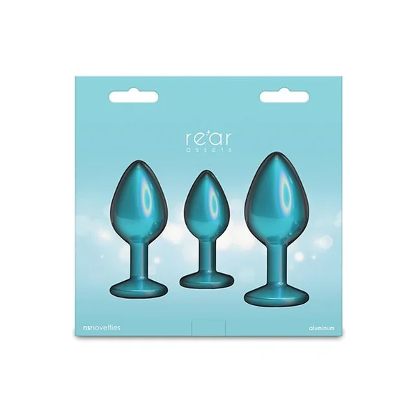 Rear Assets 3 pc Trainer Kit w/Teal Gem - Iridescent Teal
