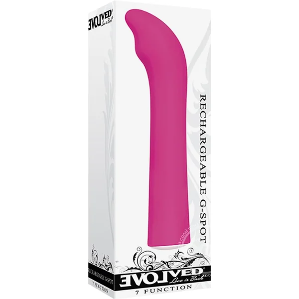 Rechargeable G-Spot Vibrator - Pink