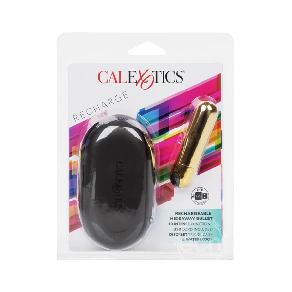 Rechargeable Hideaway Bullet - Gold