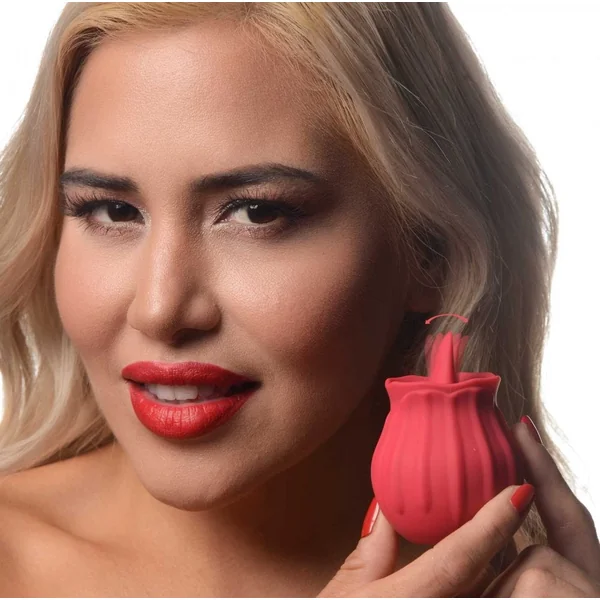 Red Violet 10X Silicone Clitoral Stimulator