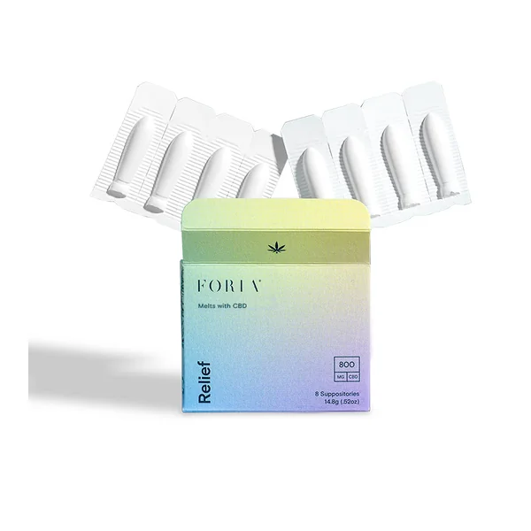 Relief Melts with CBD - Marketing