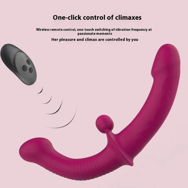 Remote Control Double Head Dildo Wear Vibration Women’s Exclusive Sex Product