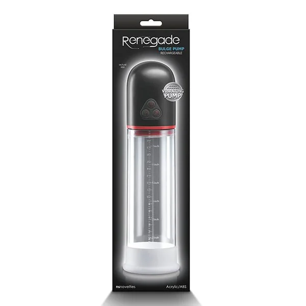 Renegade Bulge Vibrating Pump - Black
