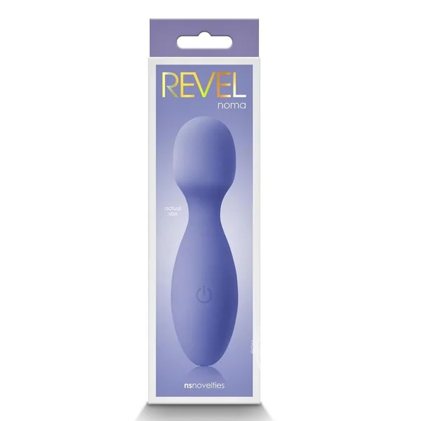 Revel Noma Rechargeable Silicone Wand - Purple