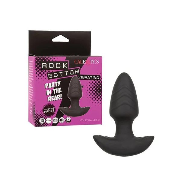 Rock Bottom Rotating Anal Probe - Black