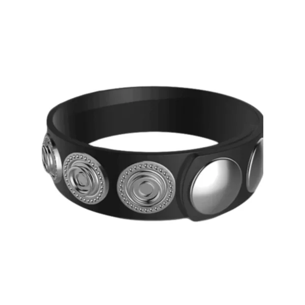 Rock Solid Silaflex 5-Snap Silicone Cock Ring