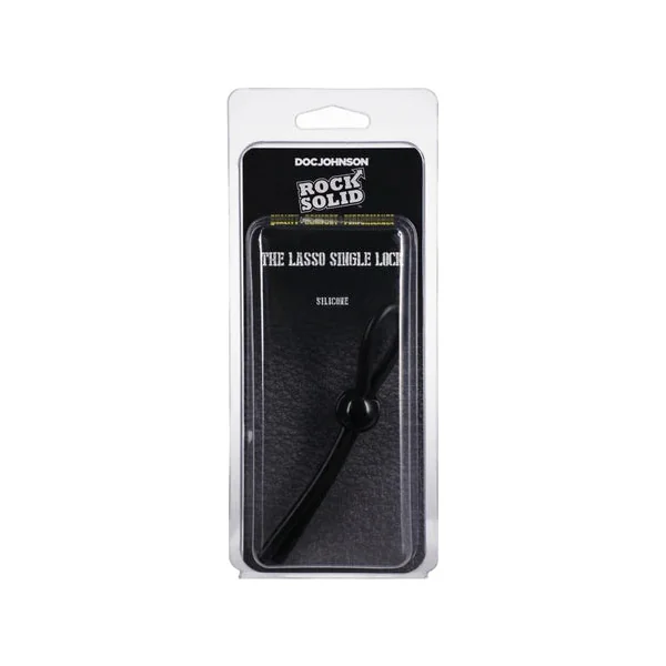Rock Solid The Lasso/Bolo Single Lock Adjustable Black