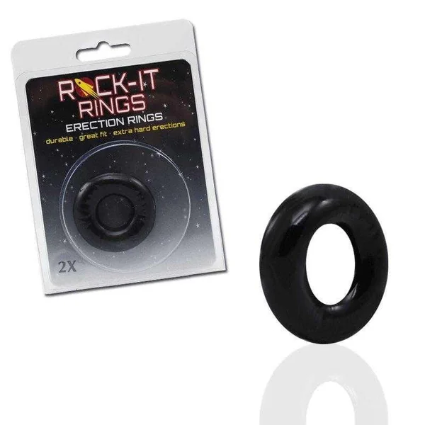 Rock-It Rings 2X Donut C-Ring - Black