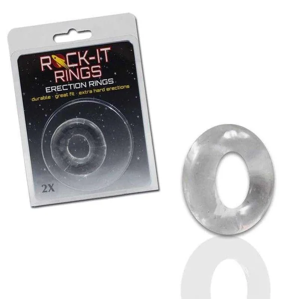 Rock-It Rings 2X Donut C-Ring - Clear