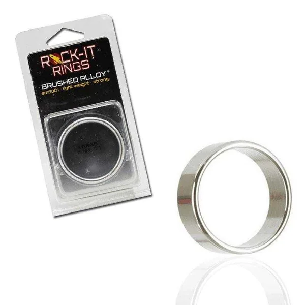 Rock-It Rings Brushed Alloy C-Ring - Large (1.75" Diameter, 3/4" thick)
