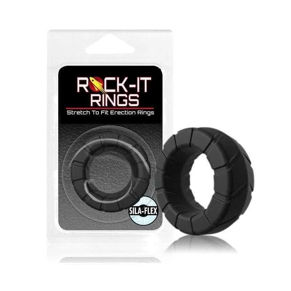 Rock-it Rings Fat Tire C-Ring - Black