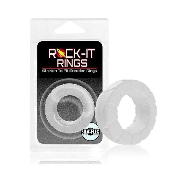 Rock-it Rings Fat Tire C-Ring - Translucent
