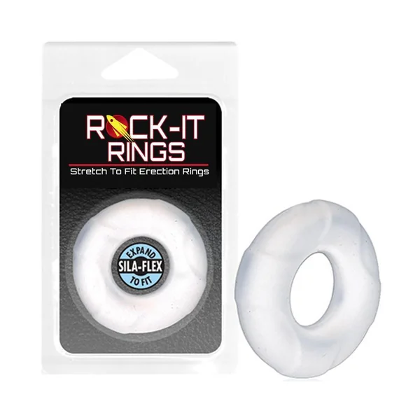 Rock-It Rings The Lifesaver Silicone Cock Ring - 2 Colors