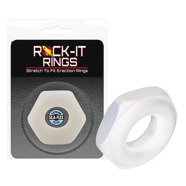 Rock-It Rings The Nutt Silicone Cock Ring - 2 Colors