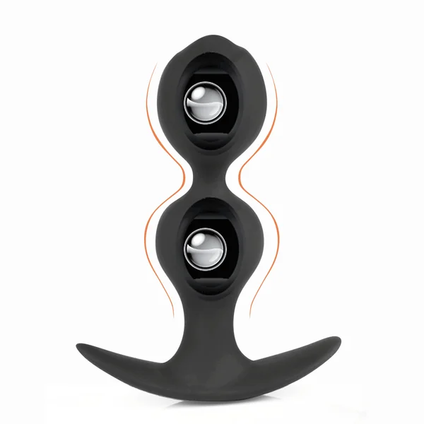 Roller - Silicone Booty Beads with Internal Metal Balls