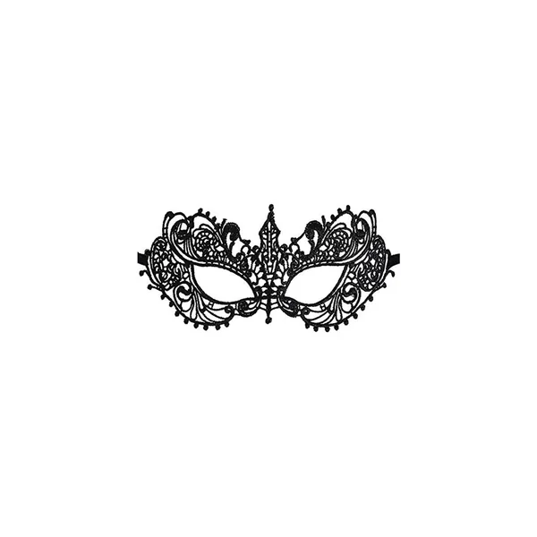 Romantic black mask